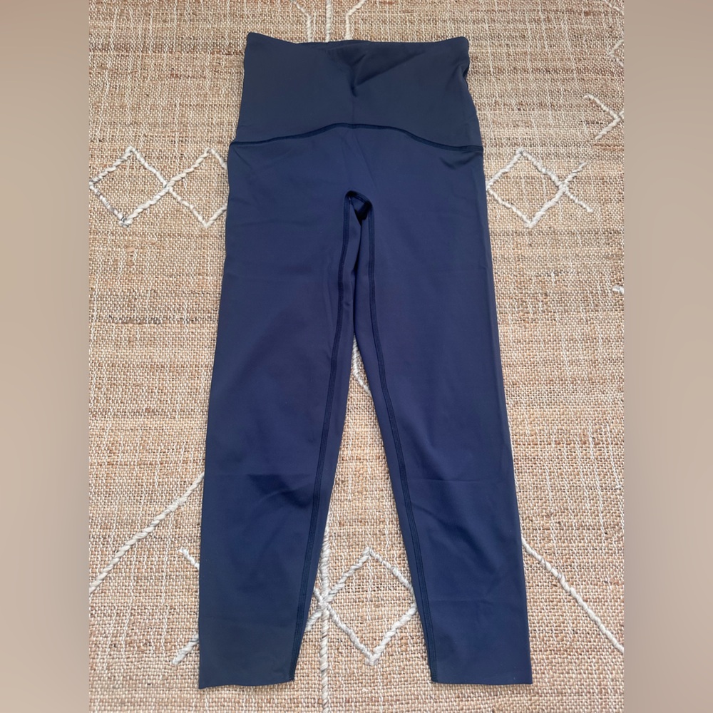 SPANX Booty Boost Leggings Keyhole Tank Dark Storm Souls Grip Socks Lagree M - Picture 4 of 4